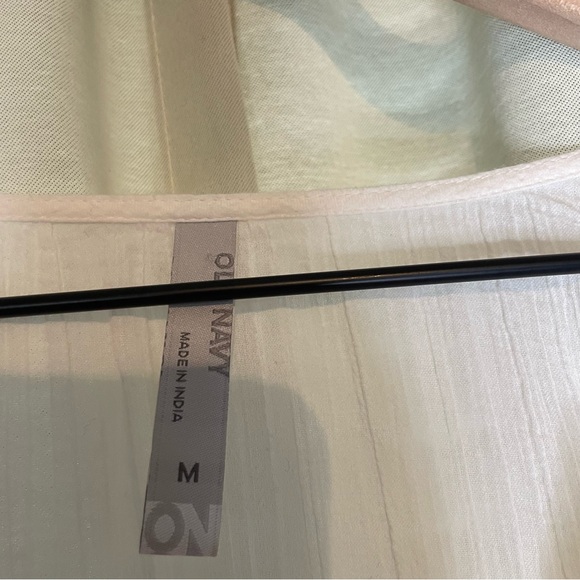 Old Navy Cotton Gauge Embroidered Tunic - Picture 6 of 10